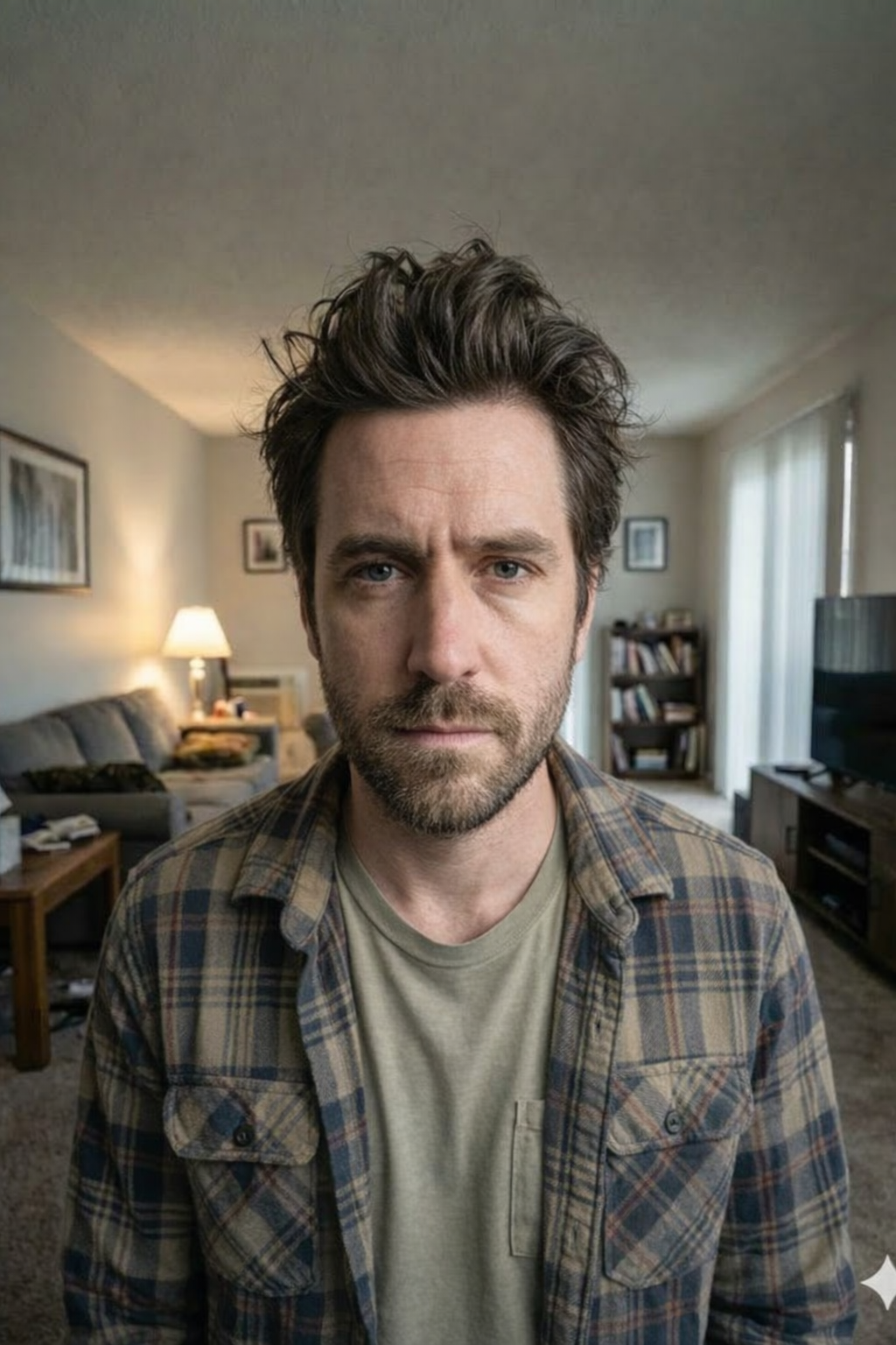 Original portrait before AI enhancement